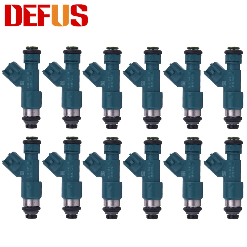 

DEFUS 12x Fuel Injector Nozzle Bico OE 6R83-C7C For Volvo XC70 3.2L-L6 08-15 Fuel Injection Injectors Replacement Auto Parts NEW