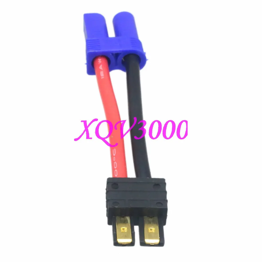 Мужской TRX Traxxas к гнезду EC5 Losi адаптер 12AWG 5 см провод для бесщеточного Lipo зарядное