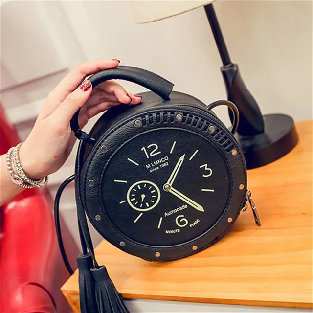 2017 de dibujos animados de invierno reloj bolso de mano de 2017 de dibujos animados de invierno reloj bolso de mano de