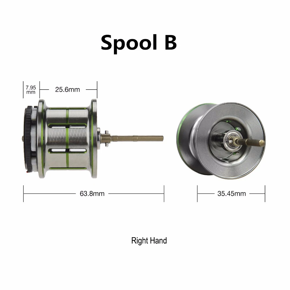 Piscifun Phantom baitcasing катушка алюминиевая легкая катушка магнитный тормоз двойной baitcasing катушка запасные части replacement Fishing