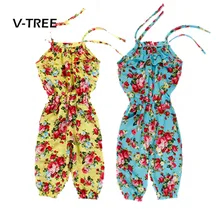 Комбинезоны для маленьких девочек, штаны, летняя одежда, комбинезон без рукавов, штаны, комбинезон, одежда для девочек
