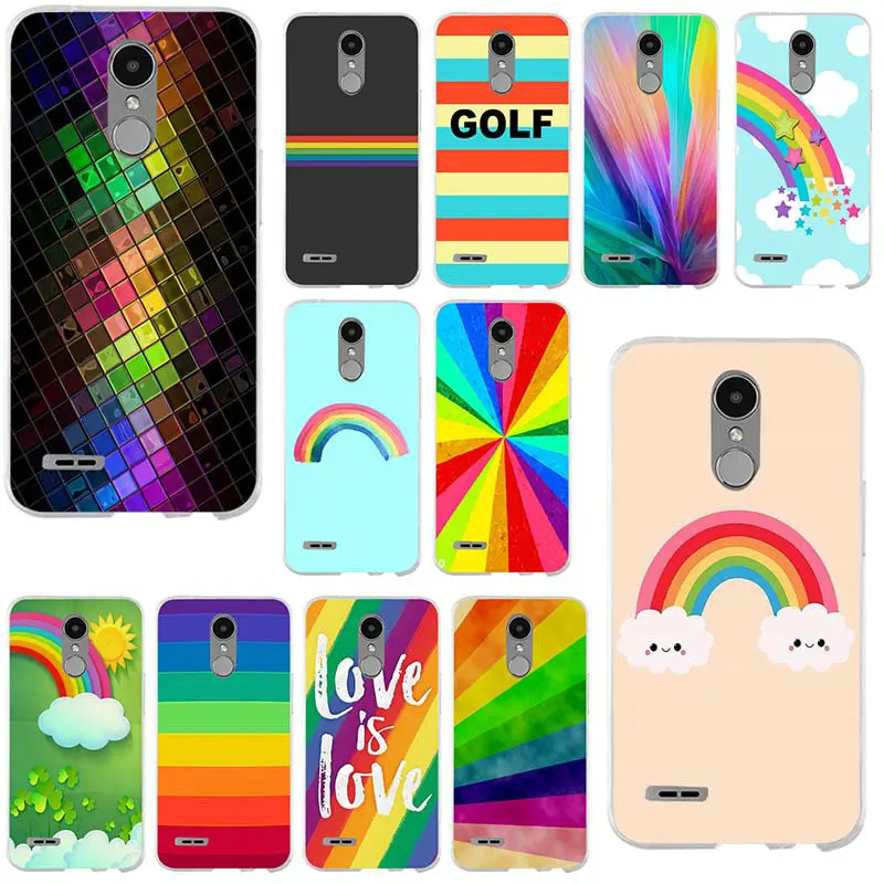 Радужный Флаг ЛГБТ же любовь для LG G2 G3 мини G4 G5 G6 K4 K7 K8 2017 K10 V10 V20 V30 дух раскладной