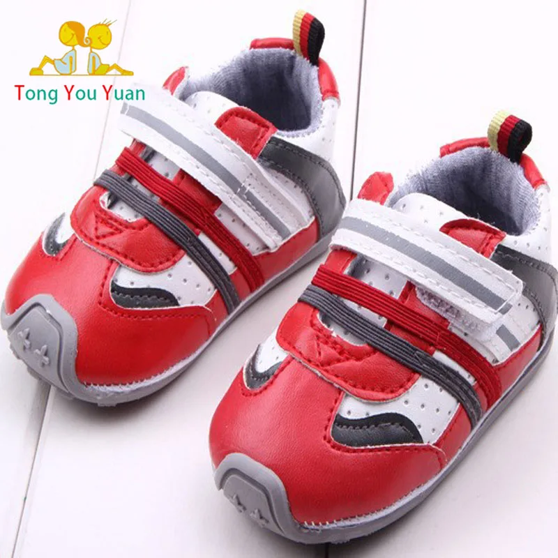 0 2 year old newborn boy first walk shoes blue and red 11 13 cm shoes