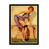 Retro wall sticker World War II Pin up Girls poster classic kraft paper posters and prints home art wall painting ► Photo 2/5