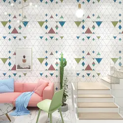2018 Новый Lotte геометрия белый серый решетки Ins обои Гостиная Спальня современный простой Nordic Стиль обои