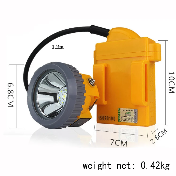 KL4L(A) M налобный фонарь с зарядкой, водонепроницаемый светодиодный шахтный светильник, светодиодный взрывозащищенный налобный светильник