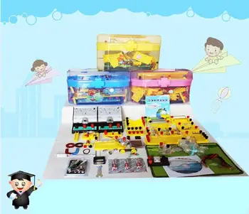 

Junior high school electrical physics experiment box mini-lab science laboratory equipment