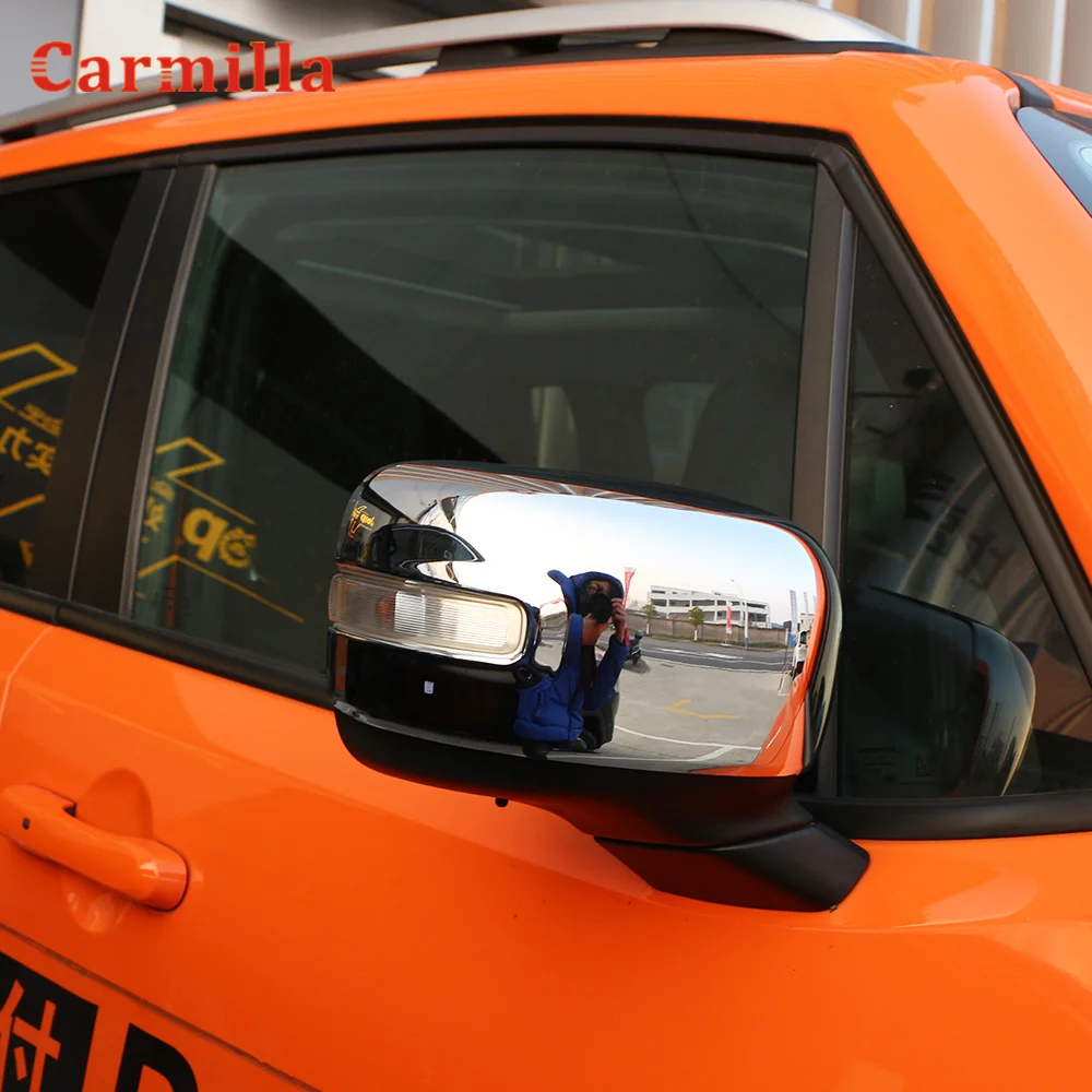 Автомобильная крышка зеркала заднего вида подходит для Jeep Renegade 2015 2019 зеркало