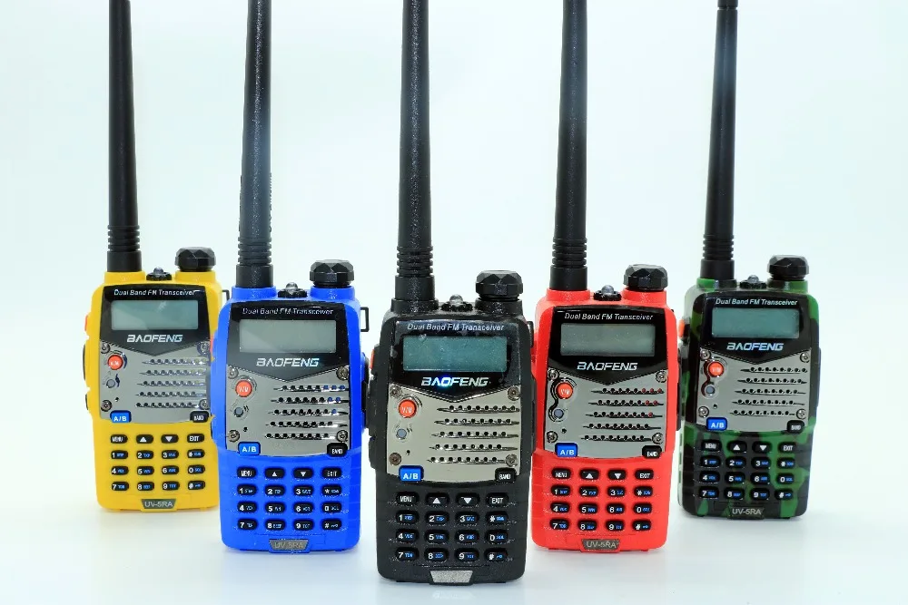 

2pcs Baofeng UV-5RA Walkie Talkie Dual Band UV 5RA CB Radio 128CH 5W VOX Flashlight Portable Professional Radio FM Transceiver