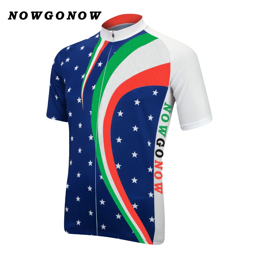 custom 2017 brand Man cycling jersey italy stars clothing bike wear