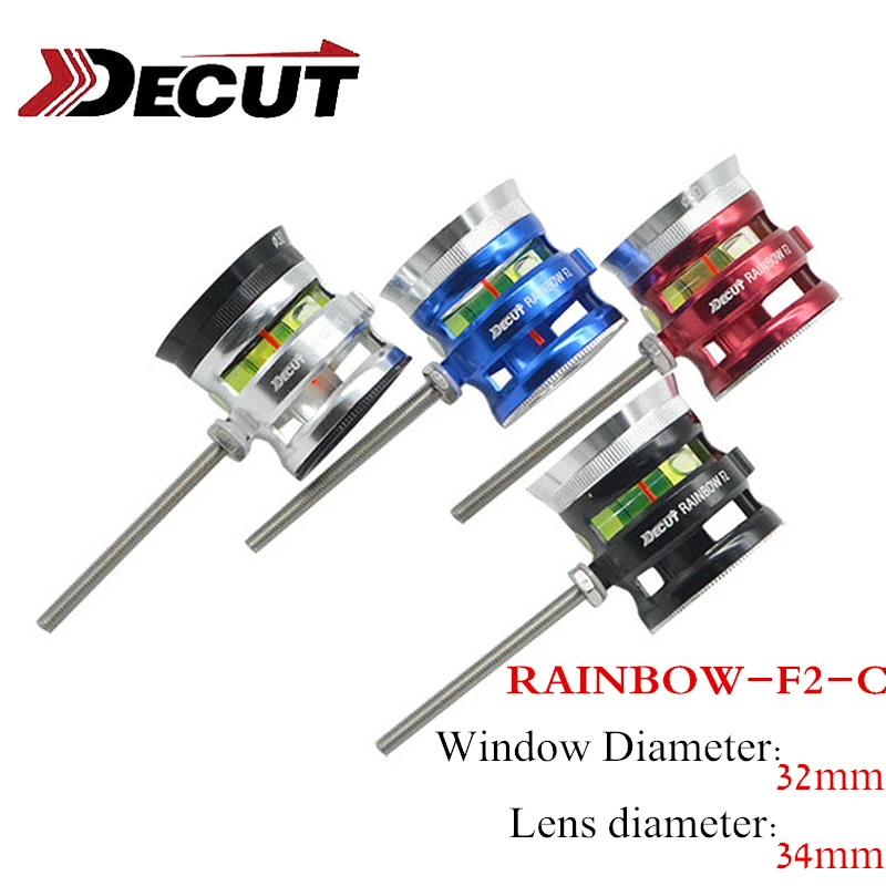 1.00 Decut Archery Compound Bow Sight Black Rainbow Scope