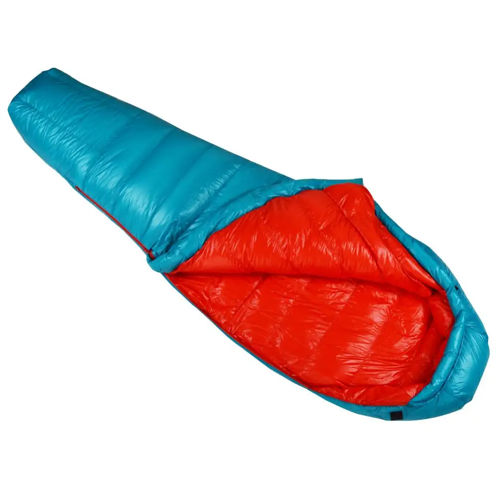 Winter Sleeping Bag Duck Down Filled 400g 600g 800g 1000g Ultralight Tent Sleeping Bag For Outdoor Camping Kiking Backpacking