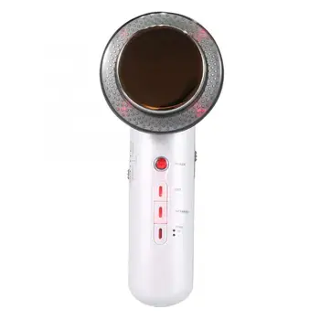 

100-240V 3in1 Ultrasound Ultrasonic Body Massager Slimming & Beauty 1MHZ Skin Care Face Cleansing Tool New