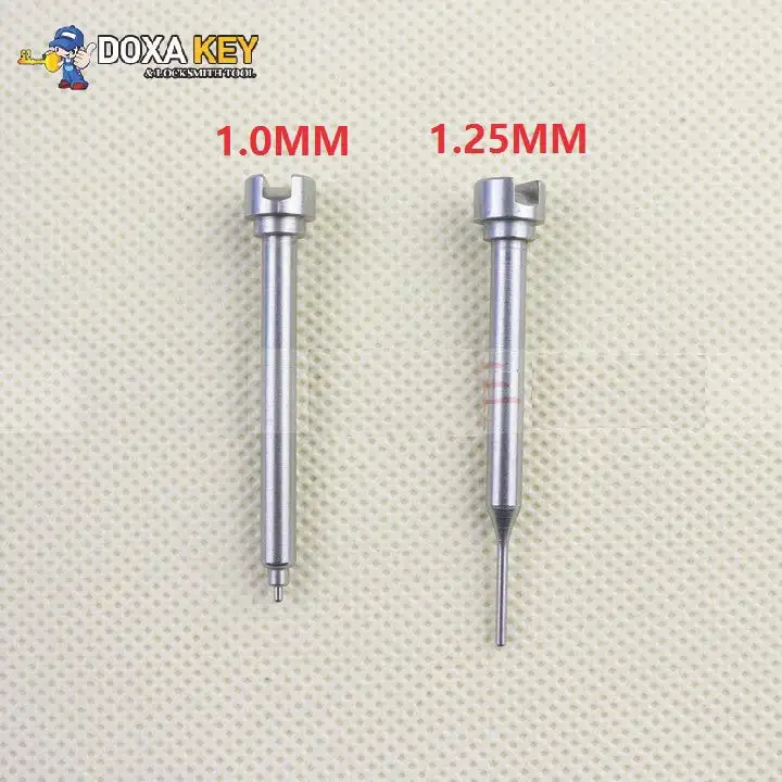 

2pcs/lot HUK Folding key Split clamp pin Replacement folding key Disassembly pliers split pin Flip Key Remover+ Installation pin