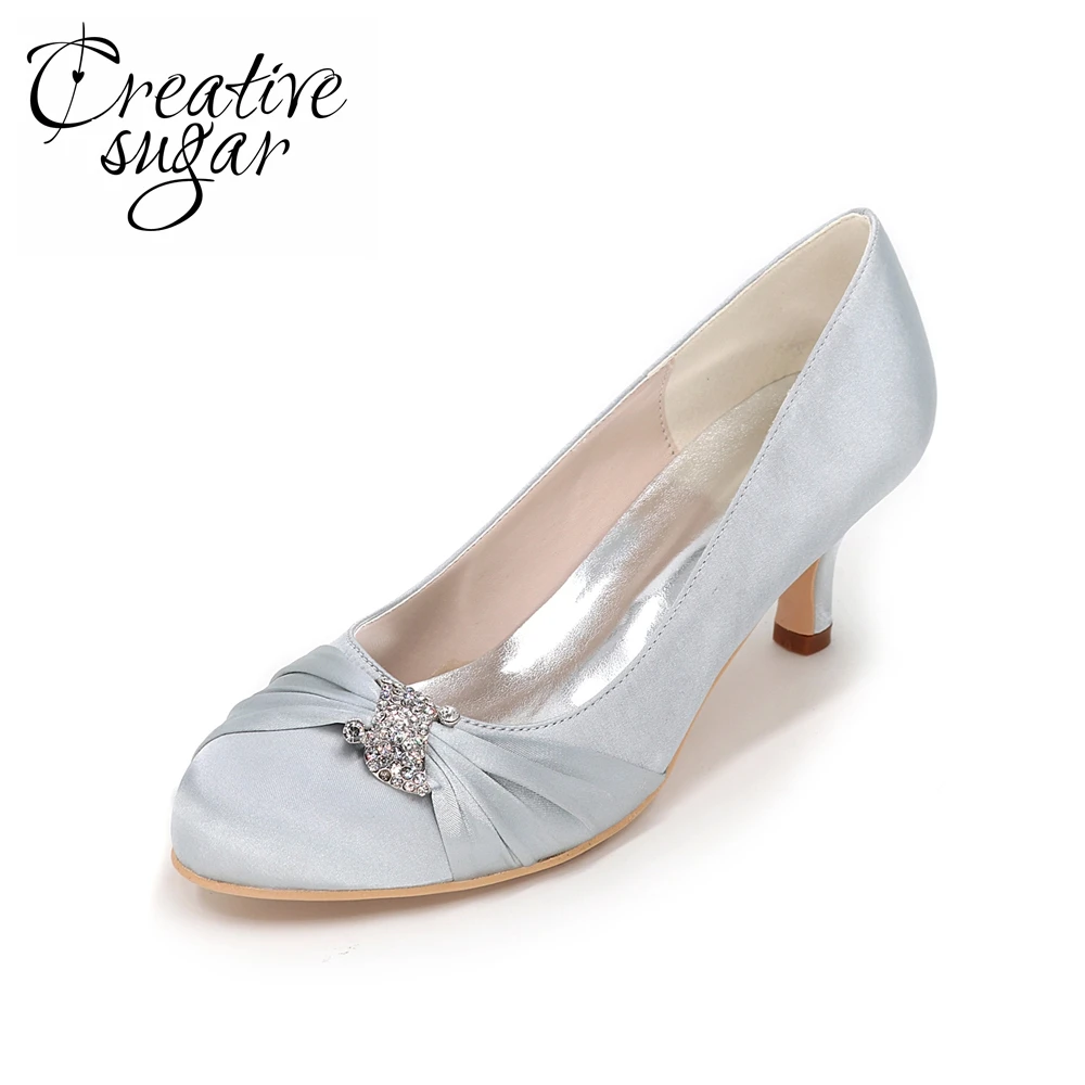 satin formal shoes
