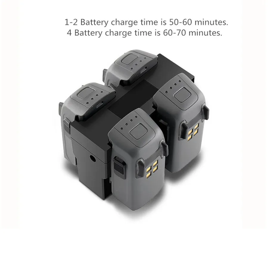 Battery Charger for DJI Spark Drone Parallel Fast Charging Hub DJI SPARK 4 in 1 Intelligent Flight Battery Manager Spare Parts-5
