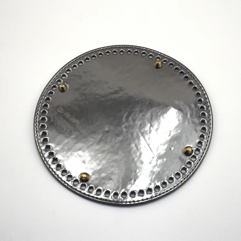 

Bag Accessories Leather Bag Round Bottom Women DIY Silver Replacement Bottoms Bucket Bags Handbag Parts 19*19cm for Women Girls