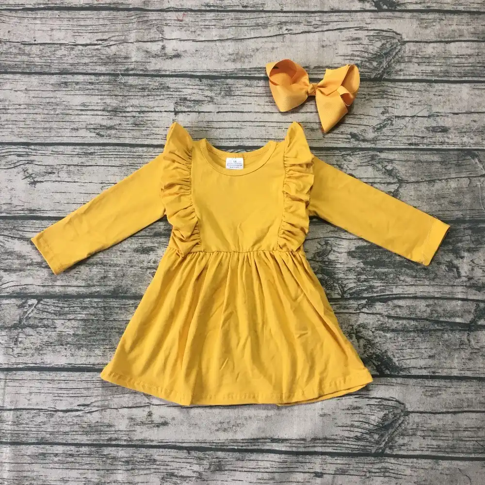 mustard girls clothes