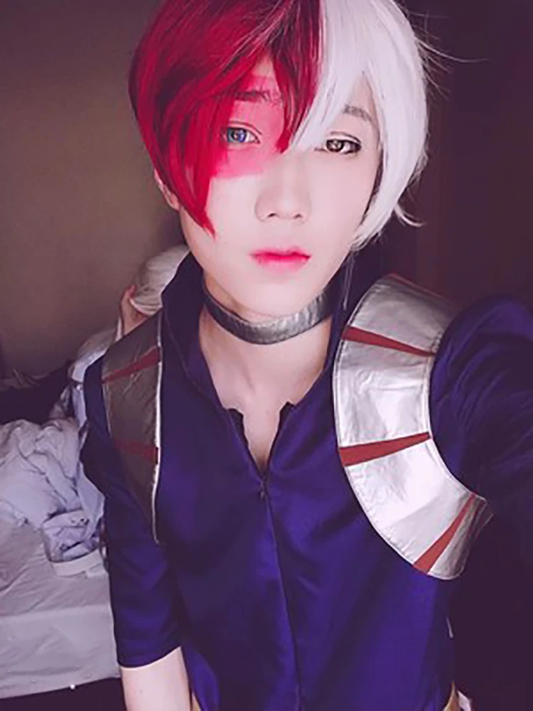 Аниме Boku no Hero Akademia Shouto Todoroki Shoto Косплей Костюм моя геройская Академия костюм на