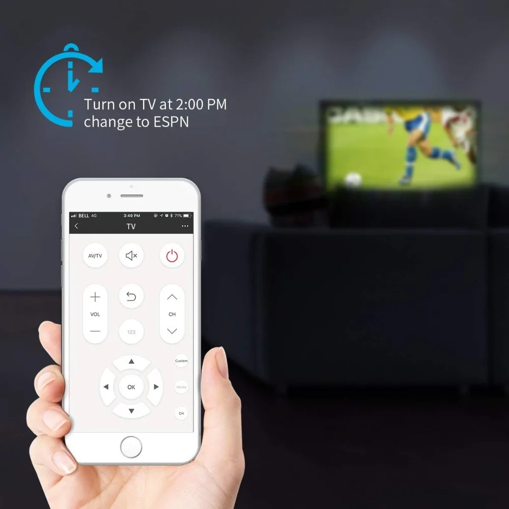 Broadlink RM Mini 3 mini3 WIFI IR Remote Controller For Home automation by APP For xiaomi phone for iphone with Google Home mini