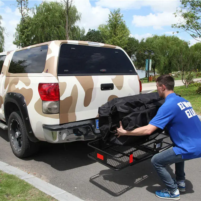 جديد RV للماء حقيبة بضائع وصلة مقطورة حقيبة بضائع ناقل البضائع صندوق البضائع للمركبة سيارة شاحنة SUV عربات سقف أعلى الخلفية الأسود