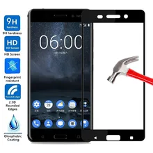 9H закаленное стекло для Nokia 5 Защита экрана для Nokia 5 TA-1053 TA-1024 полное покрытие Защитная пленка для экрана