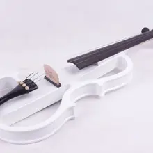 4/4 4 струны черного цвета электрическая скрипка высокого качества 6,5 большой пикап