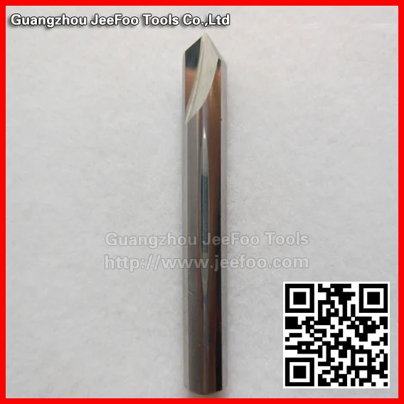 ФОТО 6*90(Coating)  single cutting tool/Parallel Carbide CNC/PCB Milling Cutter Bits