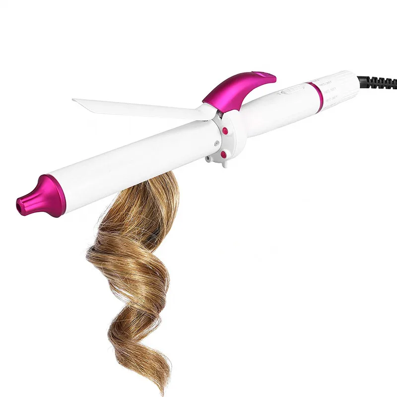 

Infrared Anion Hair Curling Iron 6 Heat Setting for Different Wavers and Multiple Styles Curler Wand Beach Waves 28mm 32mm