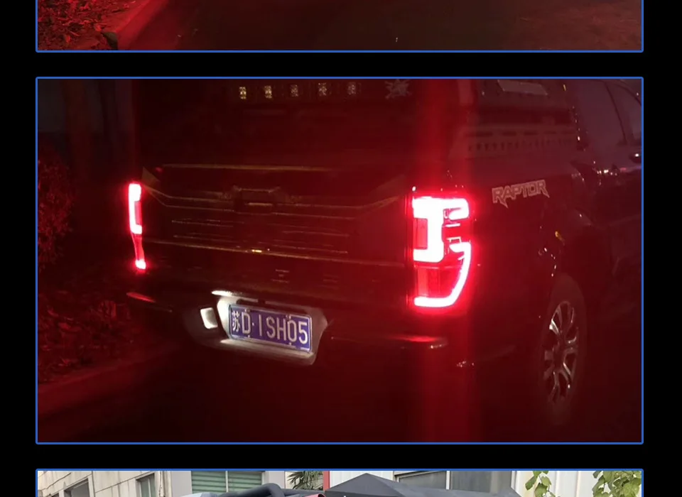 Perfect Car Styli Tail Lamp for Ford Ranger Raptor LED Tail Light 2012-2019 New Ranger LED Rear Lamp LED Turn Signal LED Brake Reverse 14