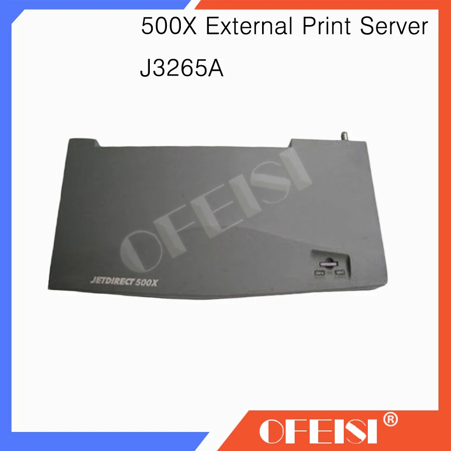 جديد الأصلي J3265A JetDirect بطاقة الخارجية ملقم الطباعة-لا AC محول ل HP500X HP 500X سلسلة شبكة بطاقة طابعة أجزاء