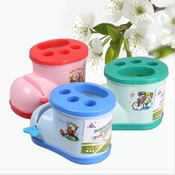 Bathroom Shelf Boots Toothbrush Holder Plate With Toothpaste Squeezer Holders Shelves For