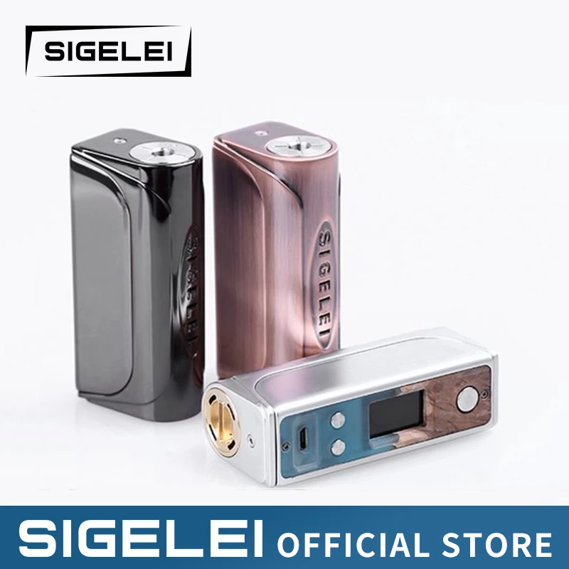 Электронная сигарета Sigelei Evaya 66 Вт самые популярные vape mod 1*18650 одна батарея|battery