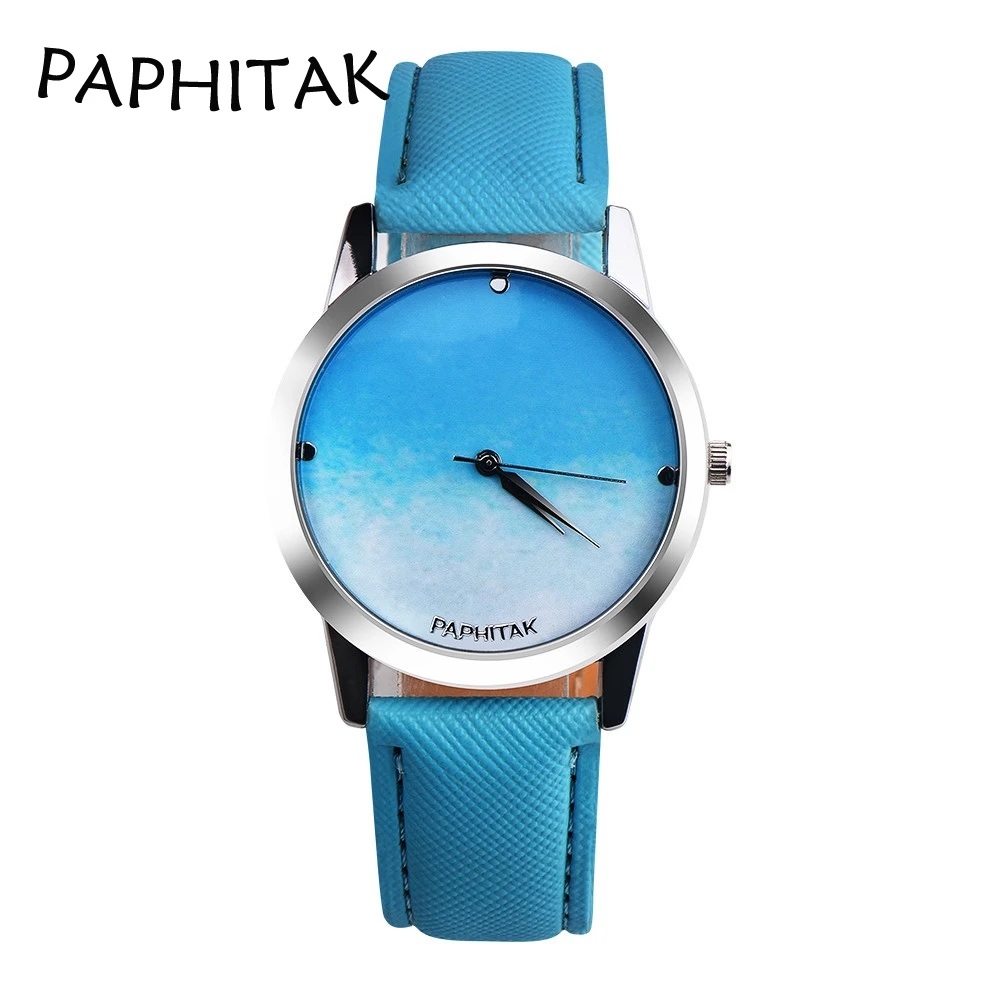

PAPHITAK Brand Watch Women Watch Relogio Feminino Rainbow Gradient Colors 2019 Fashion Casual Ladies Quartz WristWatch Gifts