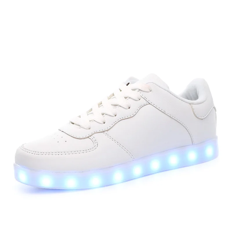 

Qoujeily Men LED SHOES Chaussure Light up shoes Male LED Lumineuse Casual Shoe Light Up With Lights For Adults Mens Flats Shoes