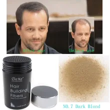 Dexe HAIR CARE Hair Loss Treatments BUILDING FIBERS 22g Dark Blond COLOR #07