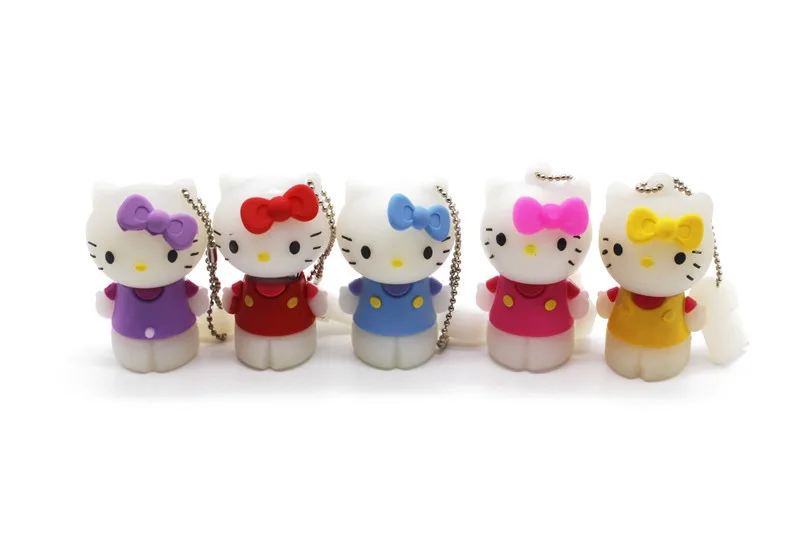 JASTER милый hello kitty USB флеш-накопитель 8 ГБ 16 ГБ 32 ГБ 64 ГБ 4 ГБ Флешка USB 2,0 U диск