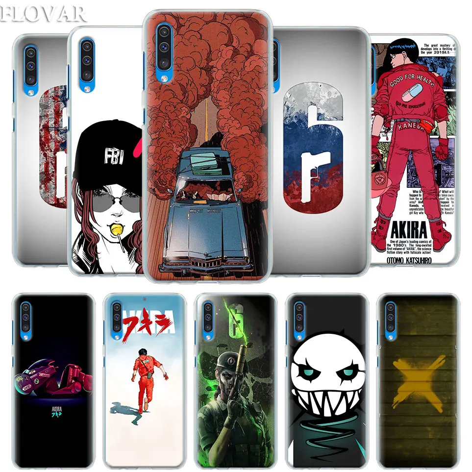 

AKIRA Voltron Rainbow Six Siege Case Cover for Samsung Galaxy A30 A40 A50 A70 A6 A8 Plus A7 A9 2018 M30 Phone Case Coque