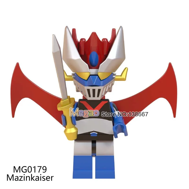 Один Mazinkaiser строительные блоки РОБОТ Бог мазингер Z предок Emmet Wyldst Bee девушка