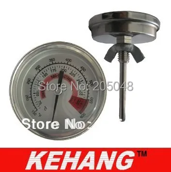

Bakeware F/C 2.25" Stainless Steel Barbecue BBQ Smoker Pit Grilling Grill Thermometer Temp Gauge Dual Gage 300 Centigrade