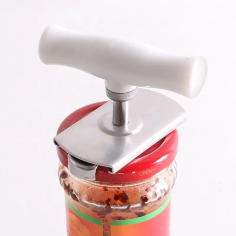 

New Adjustable Jar Opener, Stainless Steel Lids Off Jar Opener & Bottle Opener, Adjustable Can Opener For 1-4 Inches