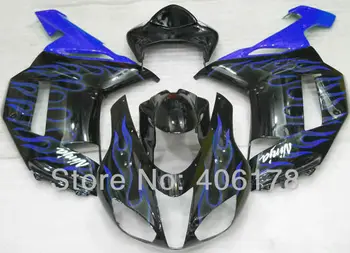 

Body kit For Ninja ZX6R 2007 2008 ZX-6R 07 08 6R 636 Blue Flame Sport Bike Fairings (Injection molding)