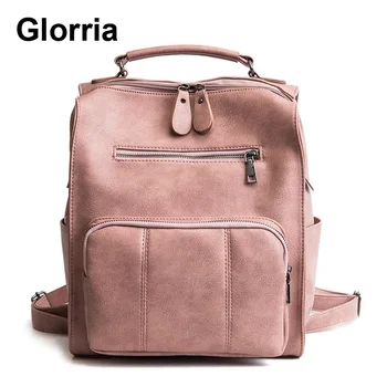 

2019 Tote Backpack Women Large Capacity School Bags Female Big Travel Bagpack Women Bags Women Leather Backpack Sac a Dos