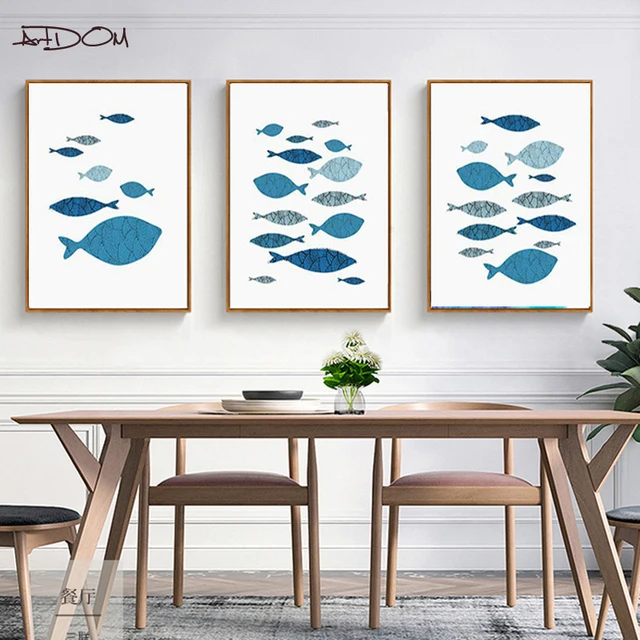 US $7.32 18% OFF|Artdom Kein Rahmen Tier Cartoon Blue Fish Leinwandbilder Haus Mode für Schlafzimmer Wohnzimmer Wand in Artdom Kein Rahmen Tier ... US $7.32 18% OFF|Artdom Kein Rahmen Tier Cartoon Blue Fish Leinwandbilder Haus Mode für Schlafzimmer Wohnzimmer Wand in Artdom Kein Rahmen Tier ...