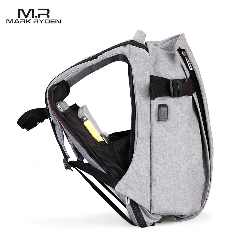 

2019 Mark Ryden New Arrival Men 16inch Laptop Backpacks For Teenager Fashion Mochila Leisure Travel backpack School Rucksack