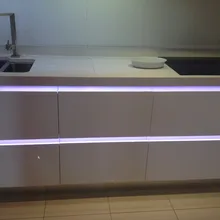 Кухонный шкаф с ручкой, светодиодный светильник