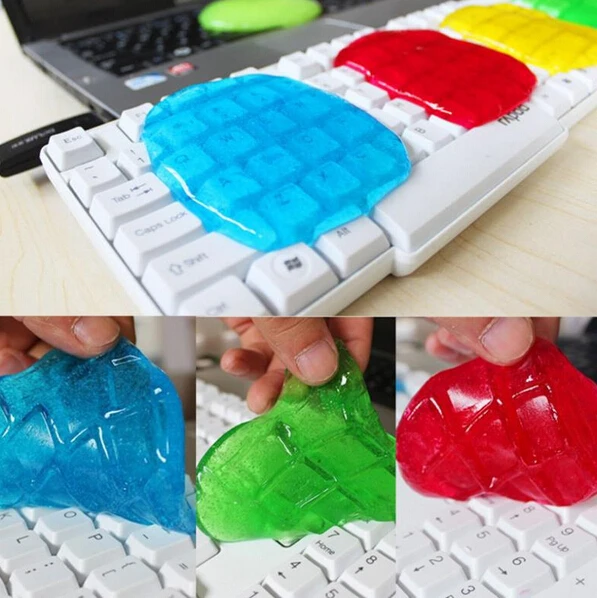 

2016 Practical Cyber Super Clean Magic Dust Cleaning Compound Slimy Gel Wiper For Keyboard Laptop