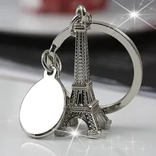 Mooie Mini Eiffeltoren Model Sleutelhanger Sleutelhanger Keyfob Sleutelhanger Kerstpakketten Op Auto