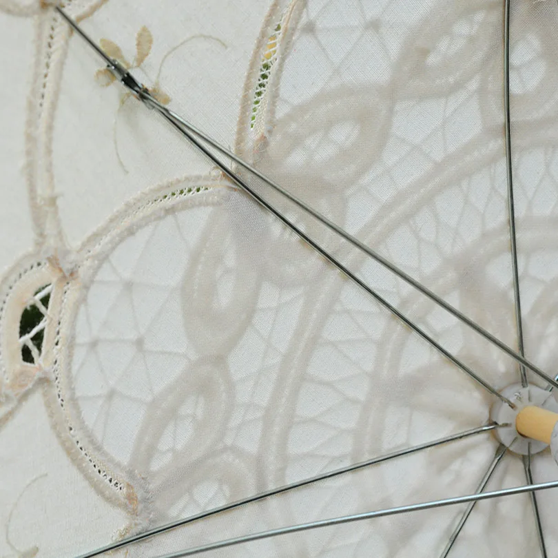 QUNYINGXIU ручной работы хлопок ремесло кружева зонтик декоративное представление фотографии реквизит свадебный зонтик китайский Азиатский стиль