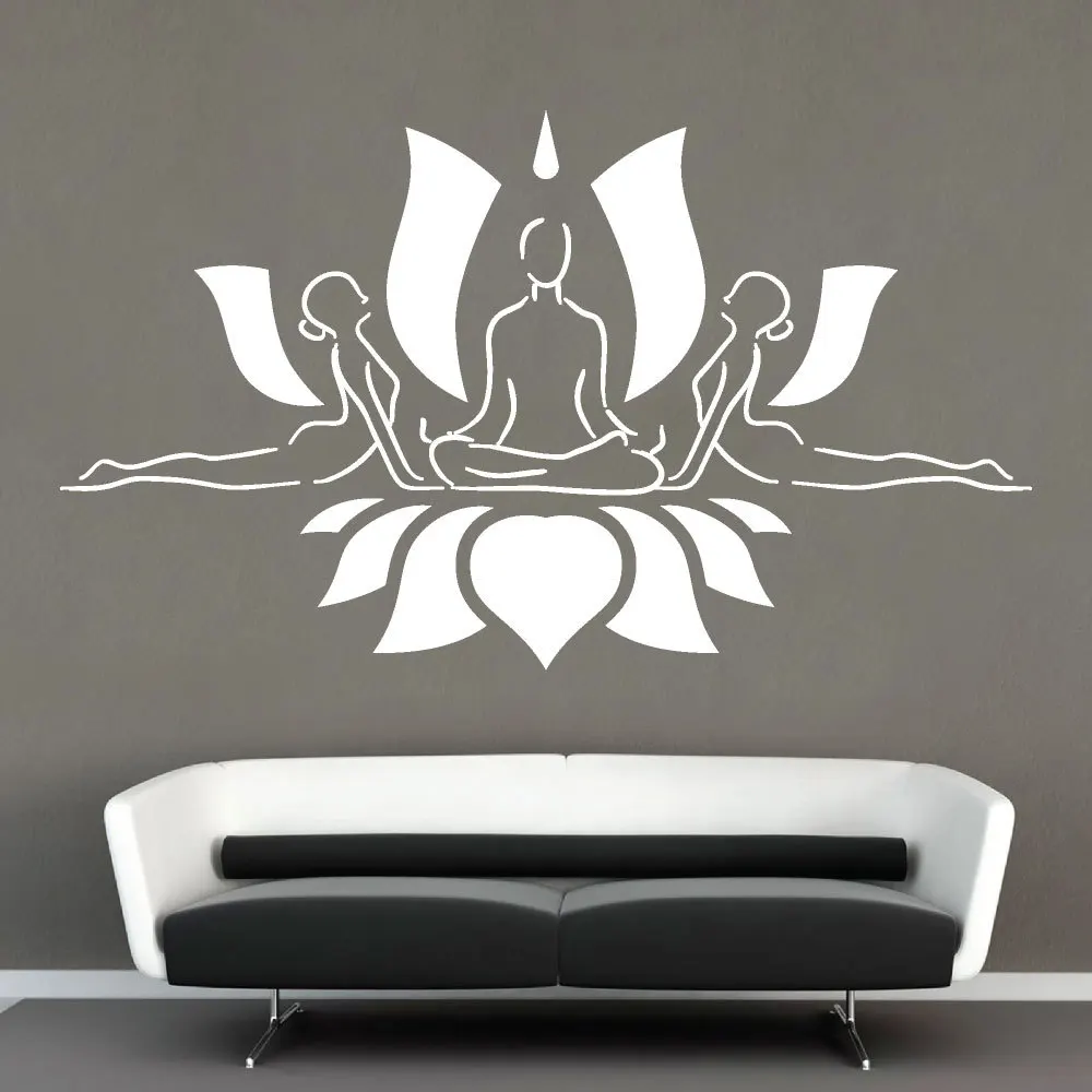 Buy Meditation Wall Decal Yoga Studio Vinyl Wall